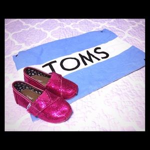 Sparkle! Toms Toddler Sz 5